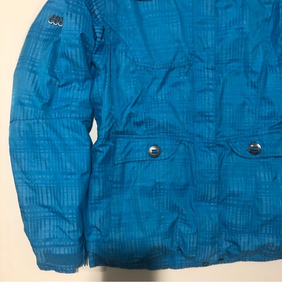686 Infidry Jacket Womens size Large Blue and Black - Picture 3 of 11